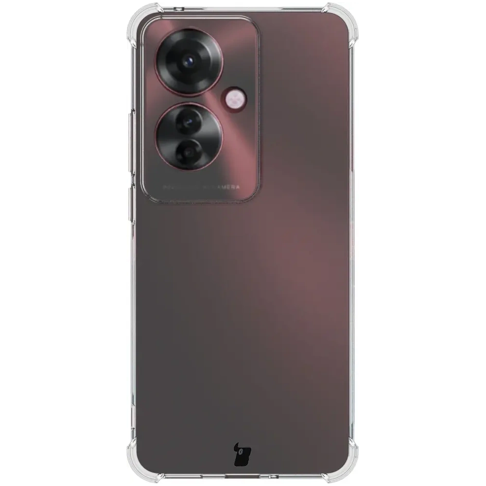 Etui Bizon Case Salpa do Oppo Reno11 F 5G przezroczyste