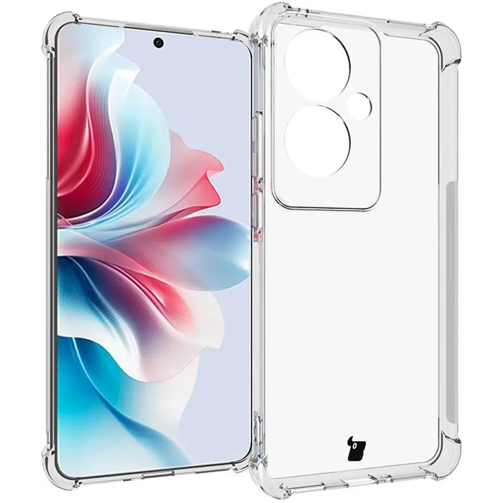 Etui Bizon Case Salpa do Oppo Reno11 F 5G przezroczyste