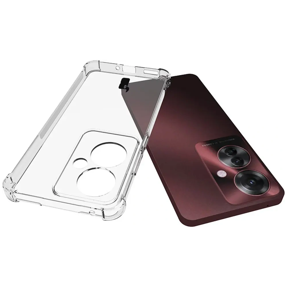 Etui Bizon Case Salpa do Oppo Reno11 F 5G przezroczyste