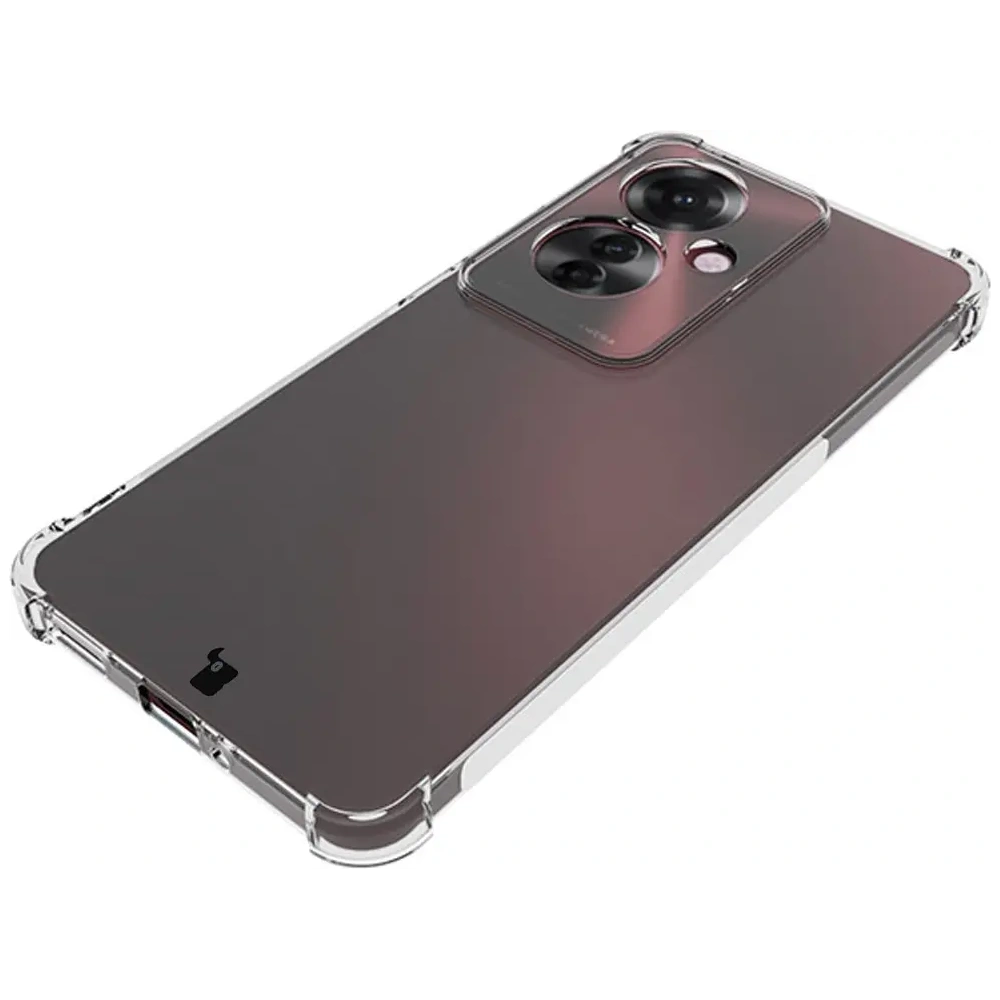 Etui Bizon Case Salpa do Oppo Reno11 F 5G przezroczyste
