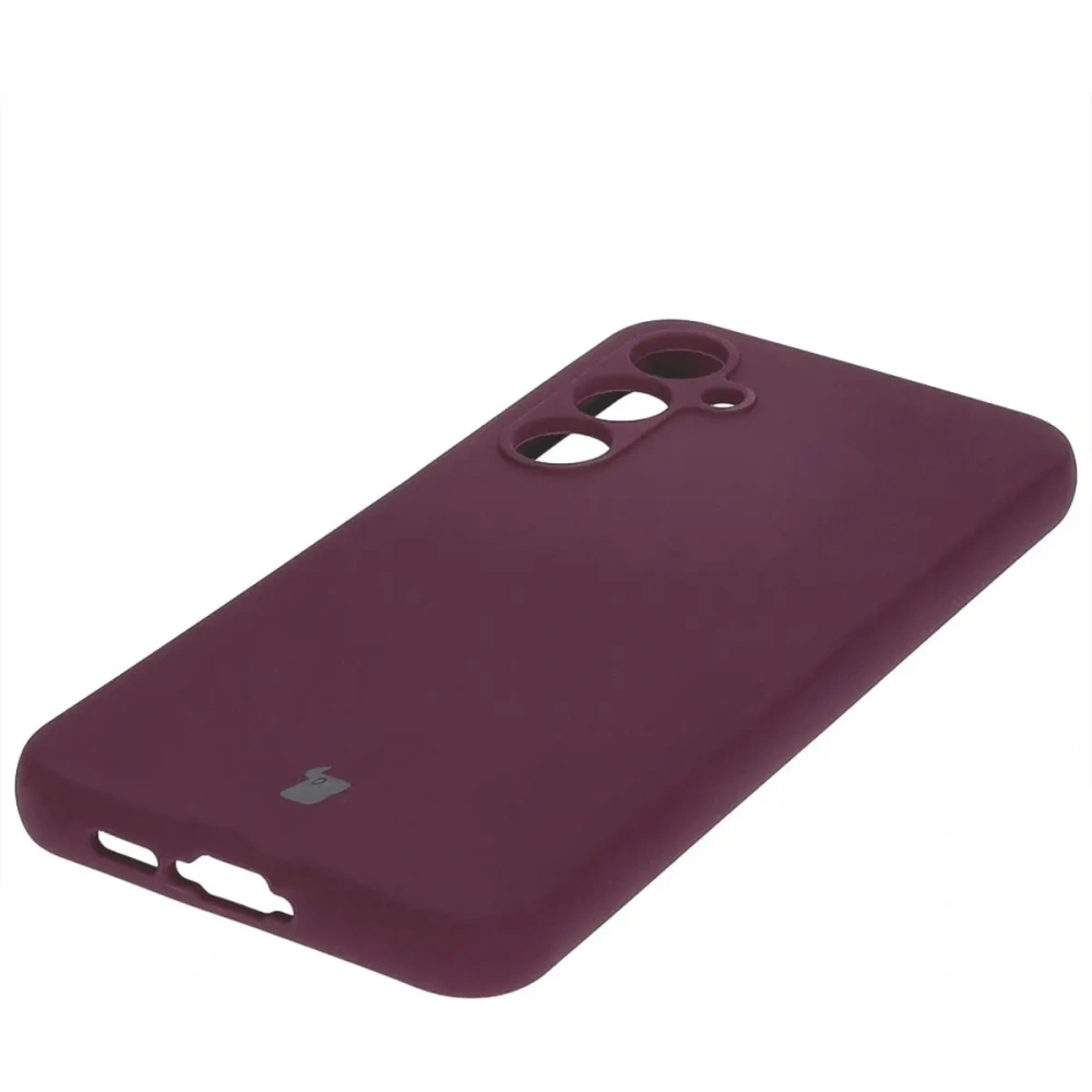 Etui silikonowe Bizon Soft Case do Samsung Galaxy A55 5G ciemnofioletowe