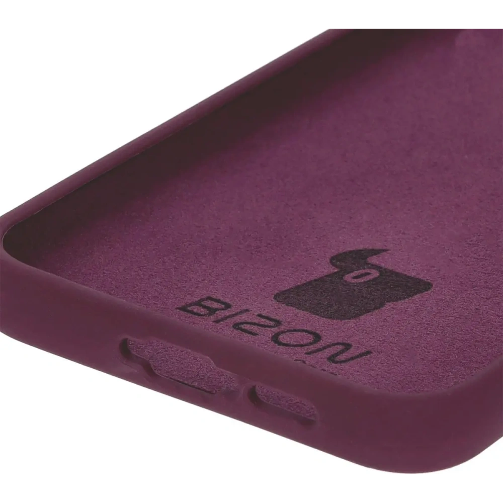 Etui silikonowe Bizon Soft Case do Samsung Galaxy A55 5G ciemnofioletowe