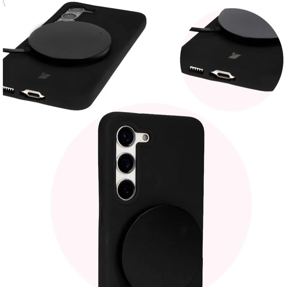 Etui silikonowe Bizon Soft Case do Samsung Galaxy S23 czarne