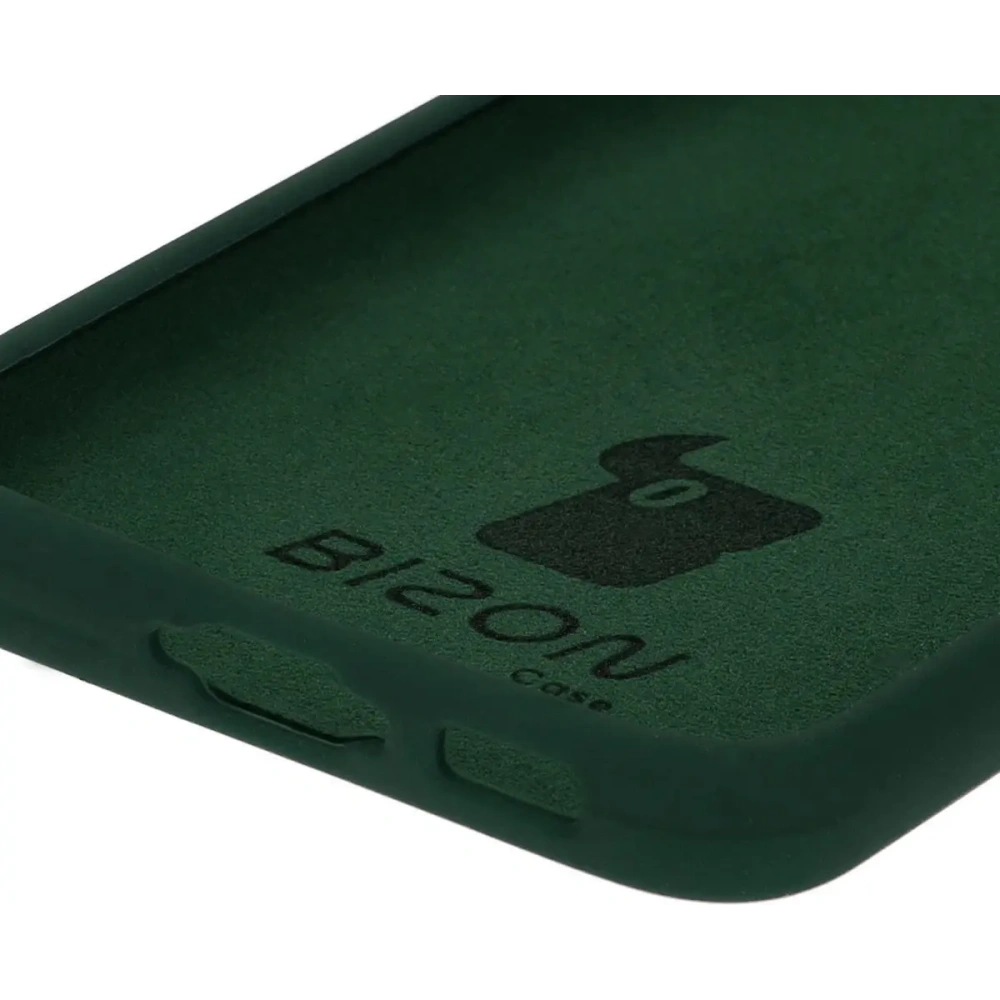 Etui silikonowe Bizon Soft Case do Samsung Galaxy S23 ciemnozielone