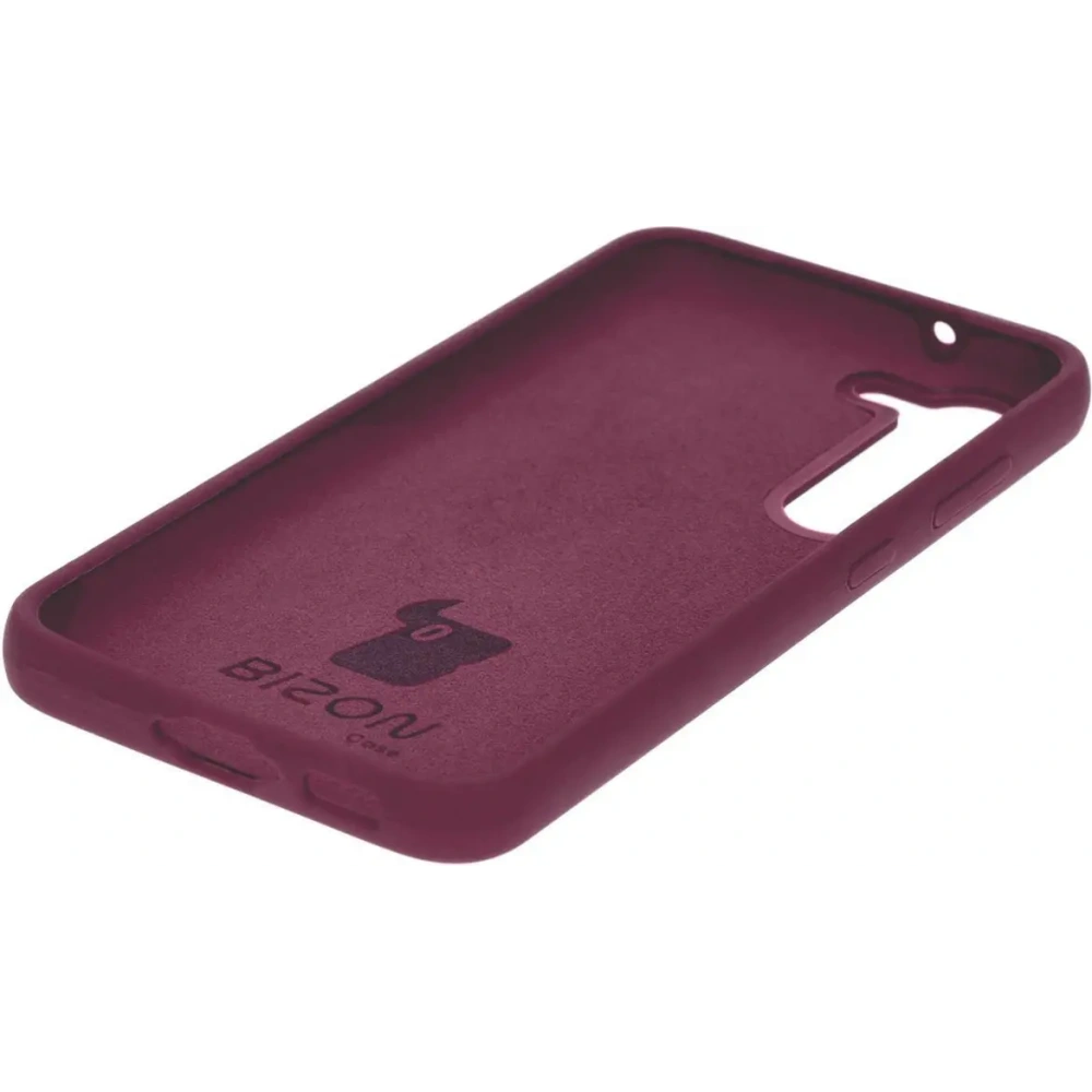 Etui silikonowe Bizon Soft Case do Samsung Galaxy S23 ciemnofioletowe