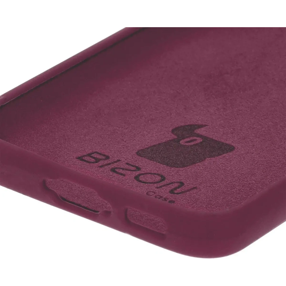 Etui silikonowe Bizon Soft Case do Samsung Galaxy S23 ciemnofioletowe