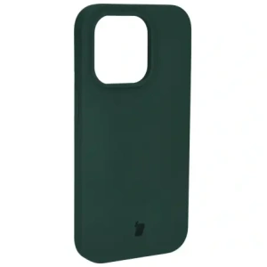 Kup Etui silikonowe do Apple iPhone 14 Pro Bizon Soft Case ciemnozielone - BIZ5320 - {ean13} - Sklep Home Screen