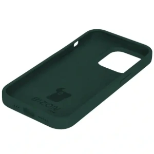 Kup Etui silikonowe do Apple iPhone 14 Pro Bizon Soft Case ciemnozielone - BIZ5320 - {ean13} - Sklep Home Screen