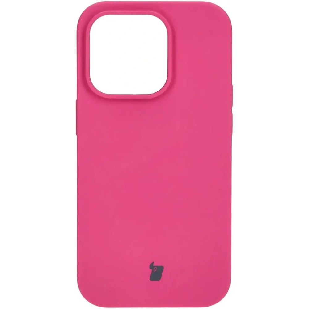 Etui silikonowe do Apple iPhone 14 Pro Bizon Soft Case fuksja
