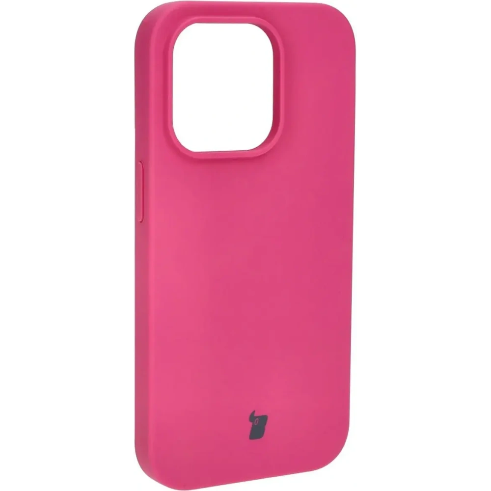 Etui silikonowe do Apple iPhone 14 Pro Bizon Soft Case fuksja
