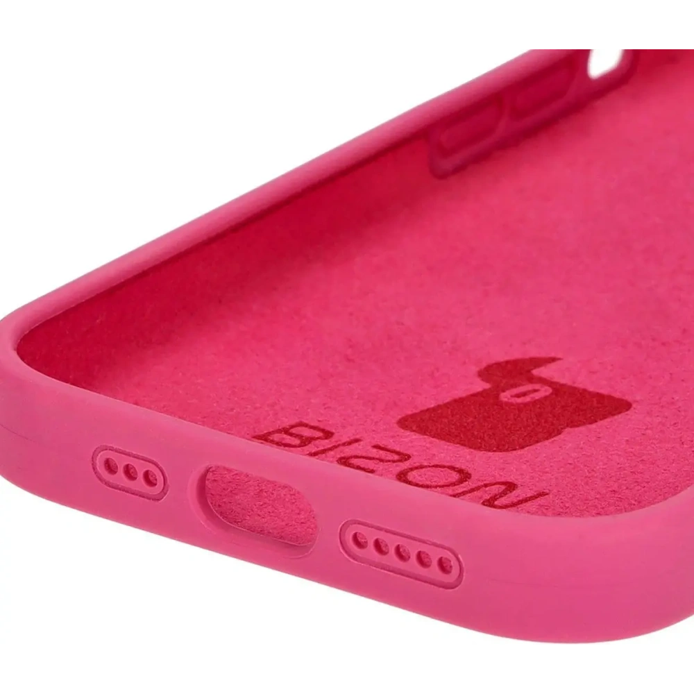Etui silikonowe do Apple iPhone 14 Pro Bizon Soft Case fuksja