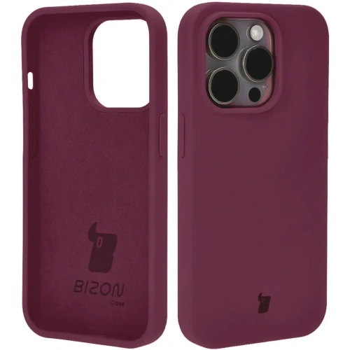 Kup Etui silikonowe do Apple iPhone 14 Pro Bizon Soft Case ciemnofioletowe - BIZ4751 - {ean13} - Sklep Home Screen