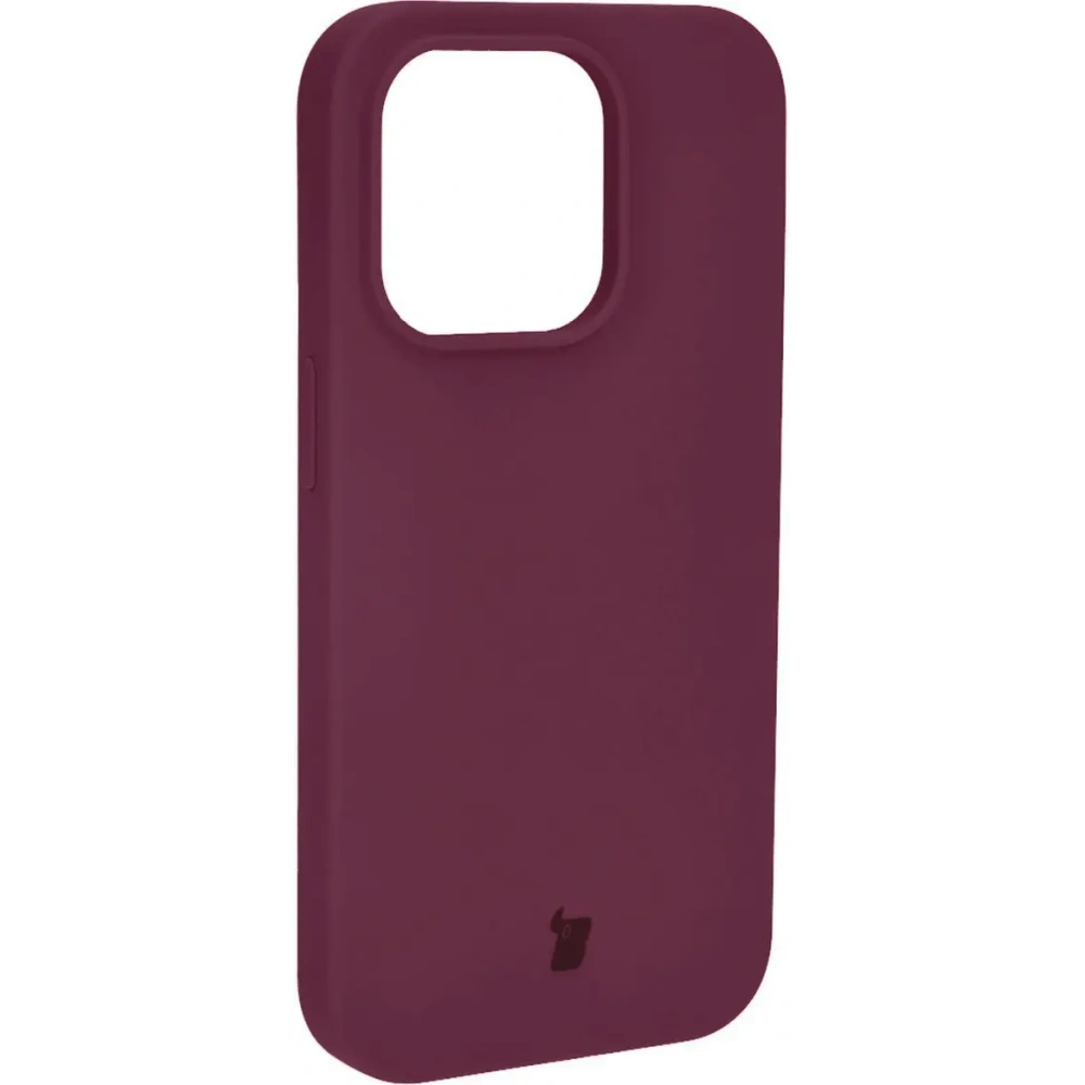 Etui silikonowe do Apple iPhone 14 Pro Bizon Soft Case ciemnofioletowe