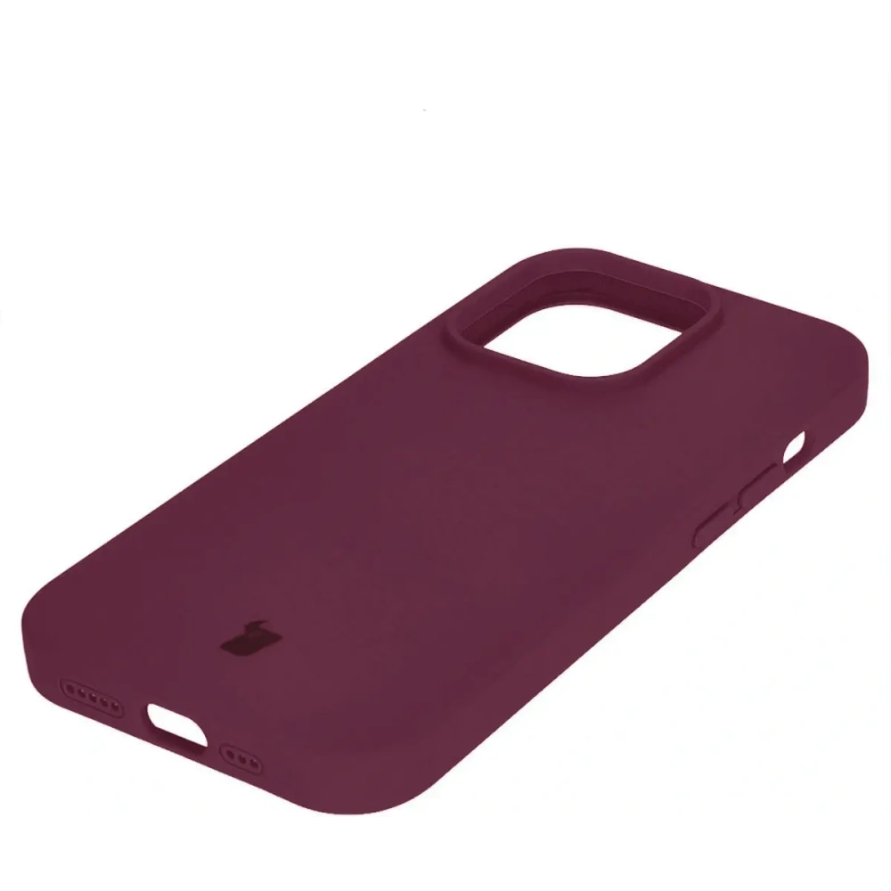 Etui silikonowe do Apple iPhone 14 Pro Bizon Soft Case ciemnofioletowe