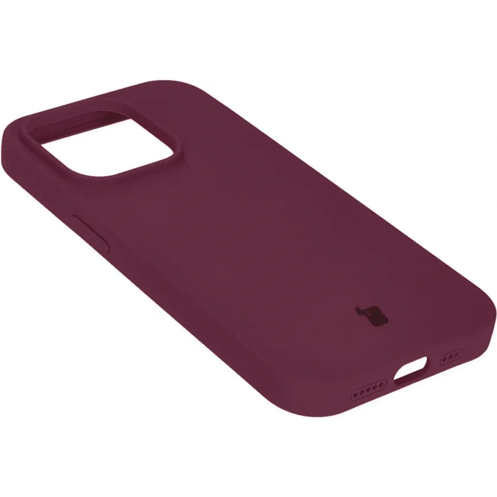 Etui silikonowe do Apple iPhone 14 Pro Bizon Soft Case ciemnofioletowe