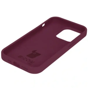 Kup Etui silikonowe do Apple iPhone 14 Pro Bizon Soft Case ciemnofioletowe - BIZ4751 - {ean13} - Sklep Home Screen