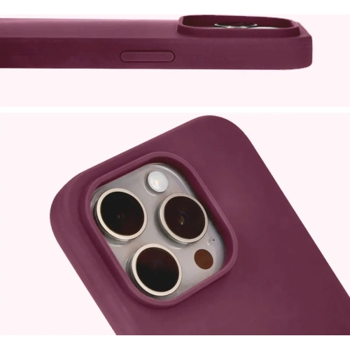 Kup Etui silikonowe do Apple iPhone 14 Pro Bizon Soft Case ciemnofioletowe - BIZ4751 - {ean13} - Sklep Home Screen
