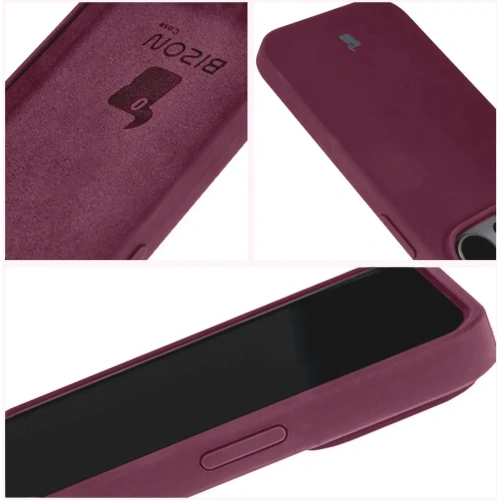 Kup Etui silikonowe do Apple iPhone 14 Pro Bizon Soft Case ciemnofioletowe - BIZ4751 - {ean13} - Sklep Home Screen
