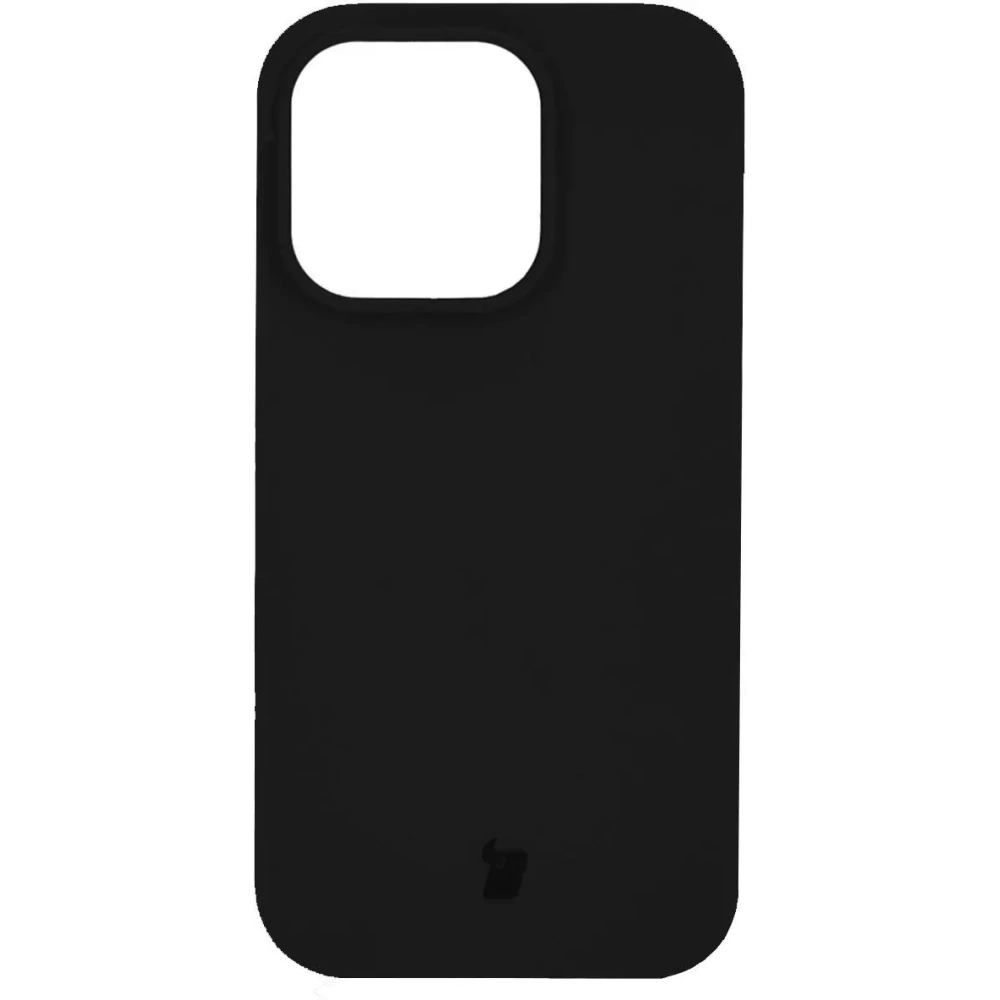 Etui silikonowe do Apple iPhone 15 Pro Bizon Soft Case czarne