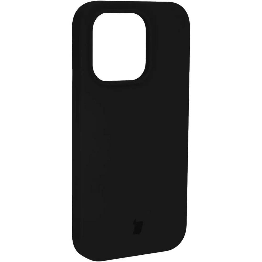 Etui silikonowe do Apple iPhone 15 Pro Bizon Soft Case czarne