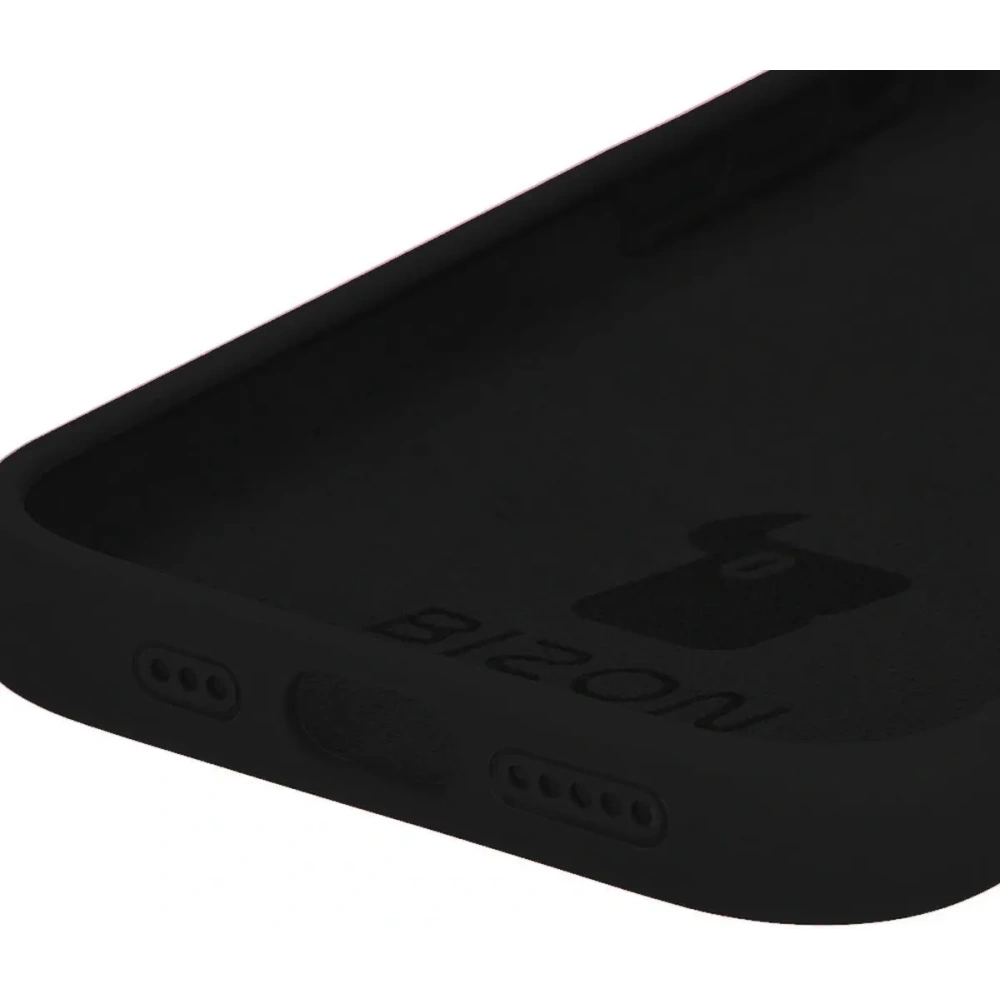 Etui silikonowe do Apple iPhone 15 Pro Bizon Soft Case czarne