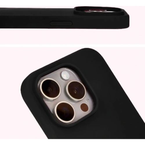 Kup Etui silikonowe do Apple iPhone 15 Pro Bizon Soft Case czarne - BIZ5323 - {ean13} - Sklep Home Screen