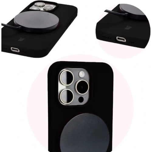 Kup Bizon Soft Case Apple iPhone 15 Pro fekete - BIZ5323 - {ean13} - Sklep Home Screen