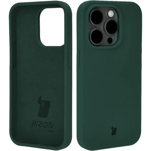 Kup Etui silikonové do Apple iPhone 15 Pro Bizon Soft Case tmavě zelené - BIZ5324 - {ean13} - Sklep Home Screen