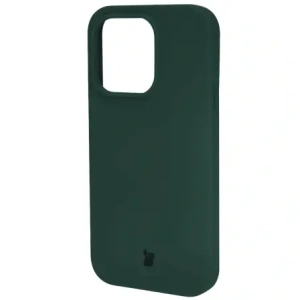 Kup Etui silikonowe do Apple iPhone 15 Pro Bizon Soft Case ciemnozielone - BIZ5324 - {ean13} - Sklep Home Screen