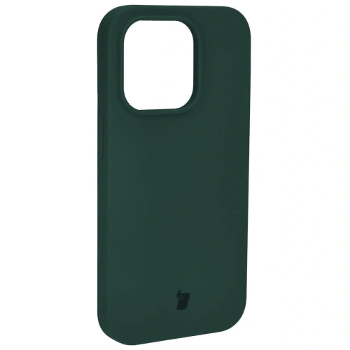 Kup Etui silikonowe do Apple iPhone 15 Pro Bizon Soft Case ciemnozielone - BIZ5324 - {ean13} - Sklep Home Screen