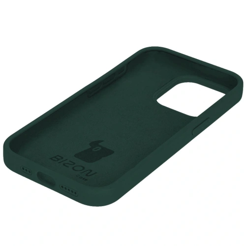 Kup Etui silikonowe do Apple iPhone 15 Pro Bizon Soft Case ciemnozielone - BIZ5324 - {ean13} - Sklep Home Screen