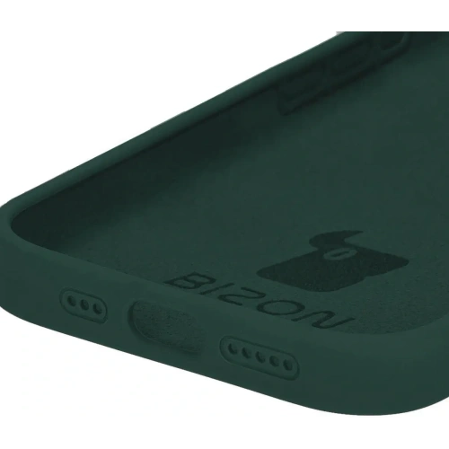 Kup Etui silikonowe do Apple iPhone 15 Pro Bizon Soft Case ciemnozielone - BIZ5324 - {ean13} - Sklep Home Screen