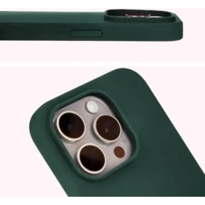 Kup Etui silikonowe do Apple iPhone 15 Pro Bizon Soft Case ciemnozielone - BIZ5324 - {ean13} - Sklep Home Screen