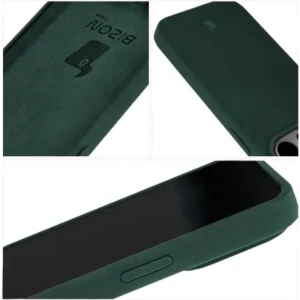 Kup Etui silikonowe do Apple iPhone 15 Pro Bizon Soft Case ciemnozielone - BIZ5324 - {ean13} - Sklep Home Screen