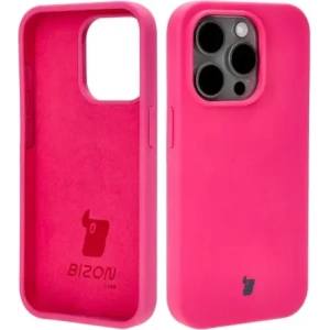Kup Etui silikonowe do Apple iPhone 15 Pro Bizon Soft Case fuksja - BIZ5325 - {ean13} - Sklep Home Screen