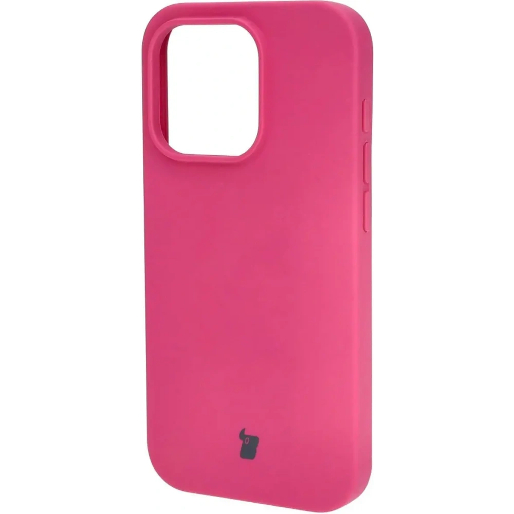 Etui silikonowe do Apple iPhone 15 Pro Bizon Soft Case fuksja