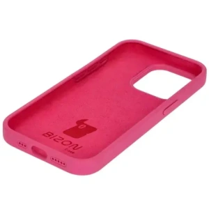 Kup Etui silikonowe do Apple iPhone 15 Pro Bizon Soft Case fuksja - BIZ5325 - {ean13} - Sklep Home Screen