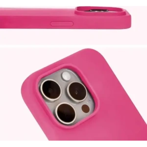 Kup Etui silikonowe do Apple iPhone 15 Pro Bizon Soft Case fuksja - BIZ5325 - {ean13} - Sklep Home Screen