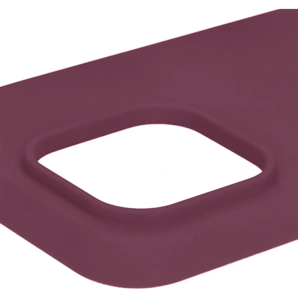 Etui silikonowe do Apple iPhone 15 Pro Bizon Soft Case ciemnofioletowe