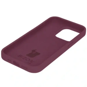 Kup Etui silikonowe do Apple iPhone 15 Pro Bizon Soft Case ciemnofioletowe - BIZ5326 - {ean13} - Sklep Home Screen