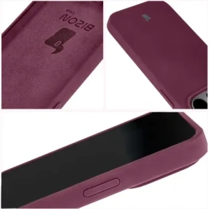 Kup Etui silikonowe do Apple iPhone 15 Pro Bizon Soft Case ciemnofioletowe - BIZ5326 - {ean13} - Sklep Home Screen