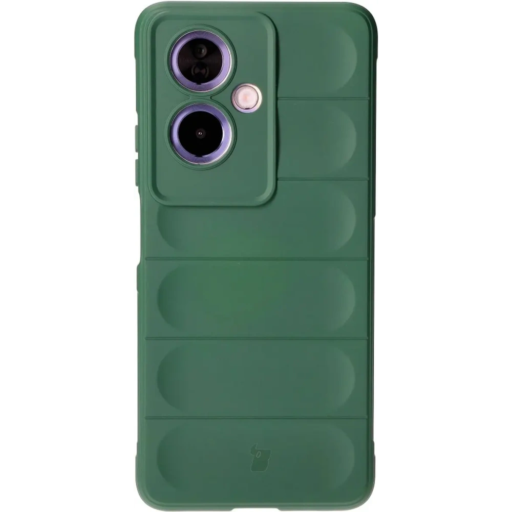 Pancerne etui Bizon Case Tur do Oppo A79 5G ciemnozielone