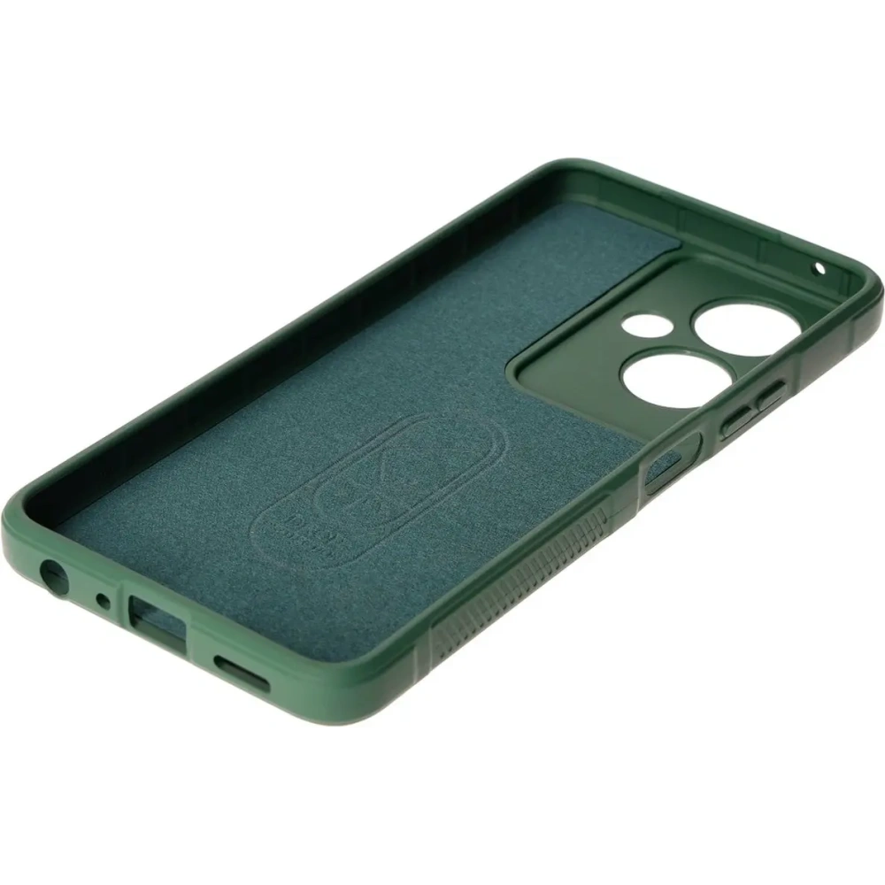 Pancerne etui Bizon Case Tur do Oppo A79 5G ciemnozielone