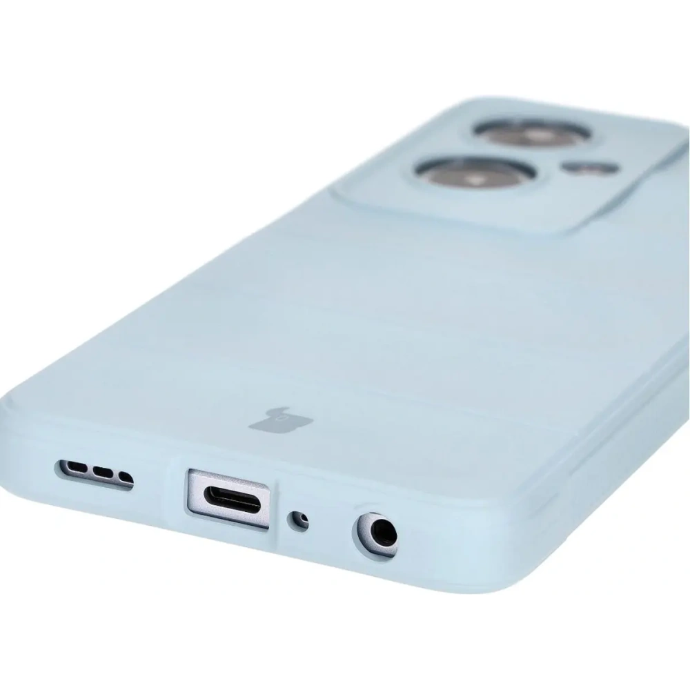 Pancerne etui Bizon Case Tur do Oppo A79 5G jasnoniebieskie
