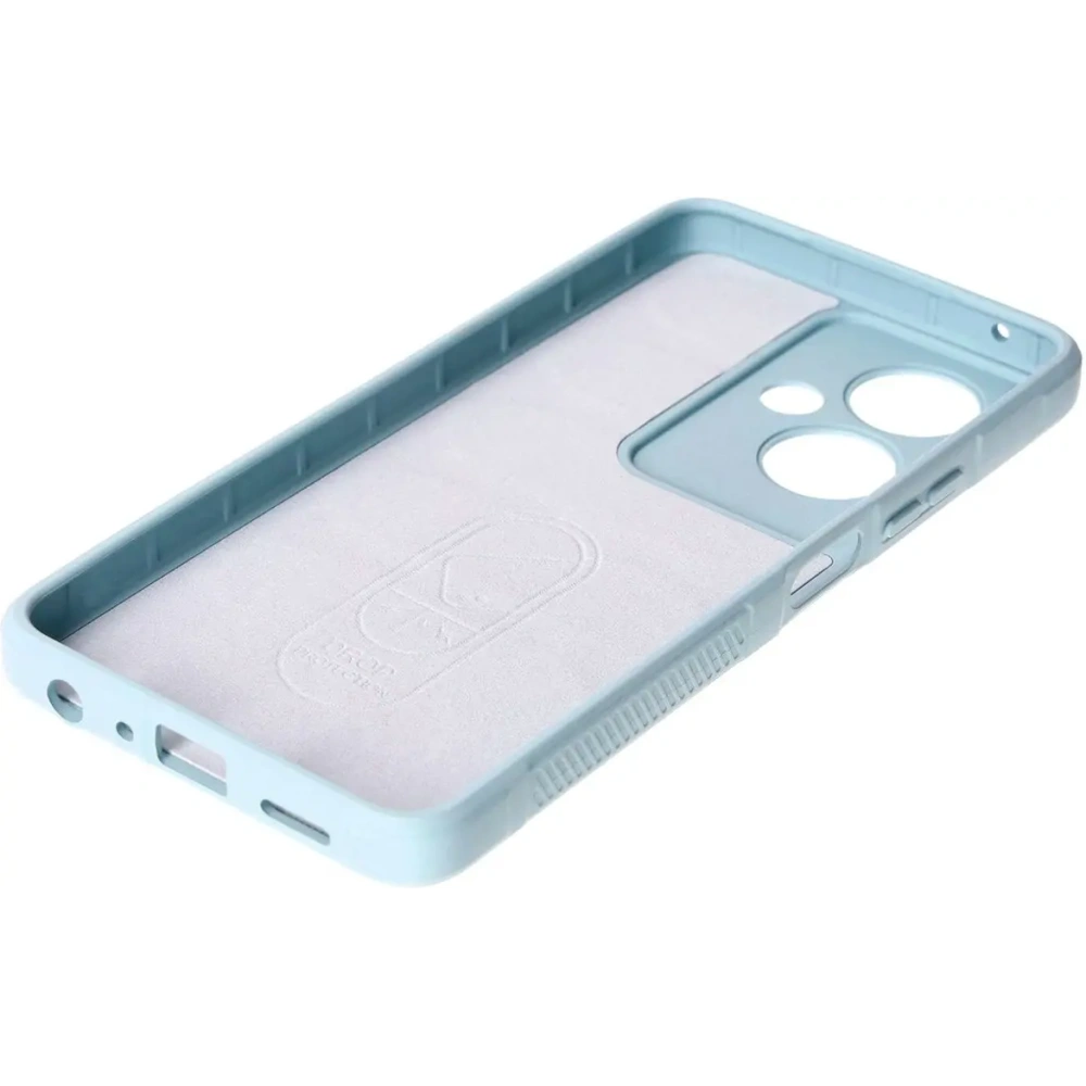 Pancerne etui Bizon Case Tur do Oppo A79 5G jasnoniebieskie