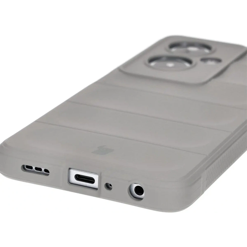 Pancerne etui Bizon Case Tur do Oppo A79 5G jasnoszare