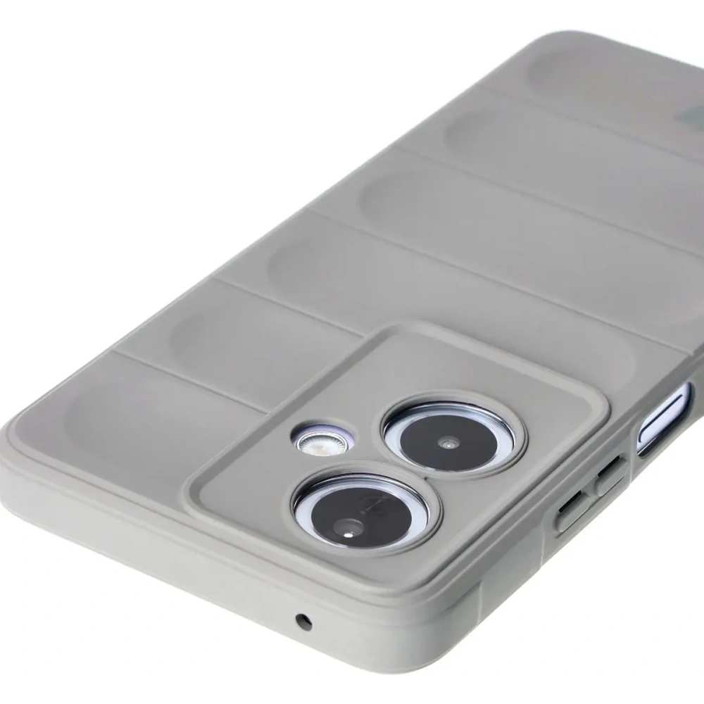 Pancerne etui Bizon Case Tur do Oppo A79 5G jasnoszare