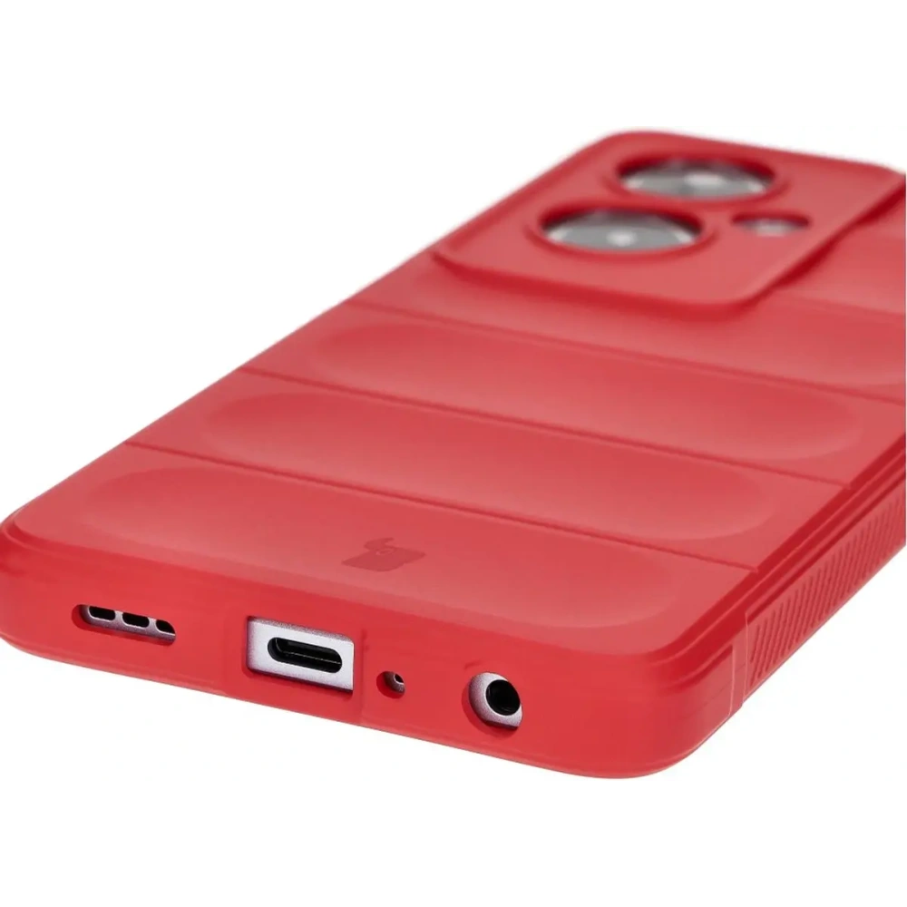 Pancerne etui Bizon Case Tur do Oppo A79 5G czerwone