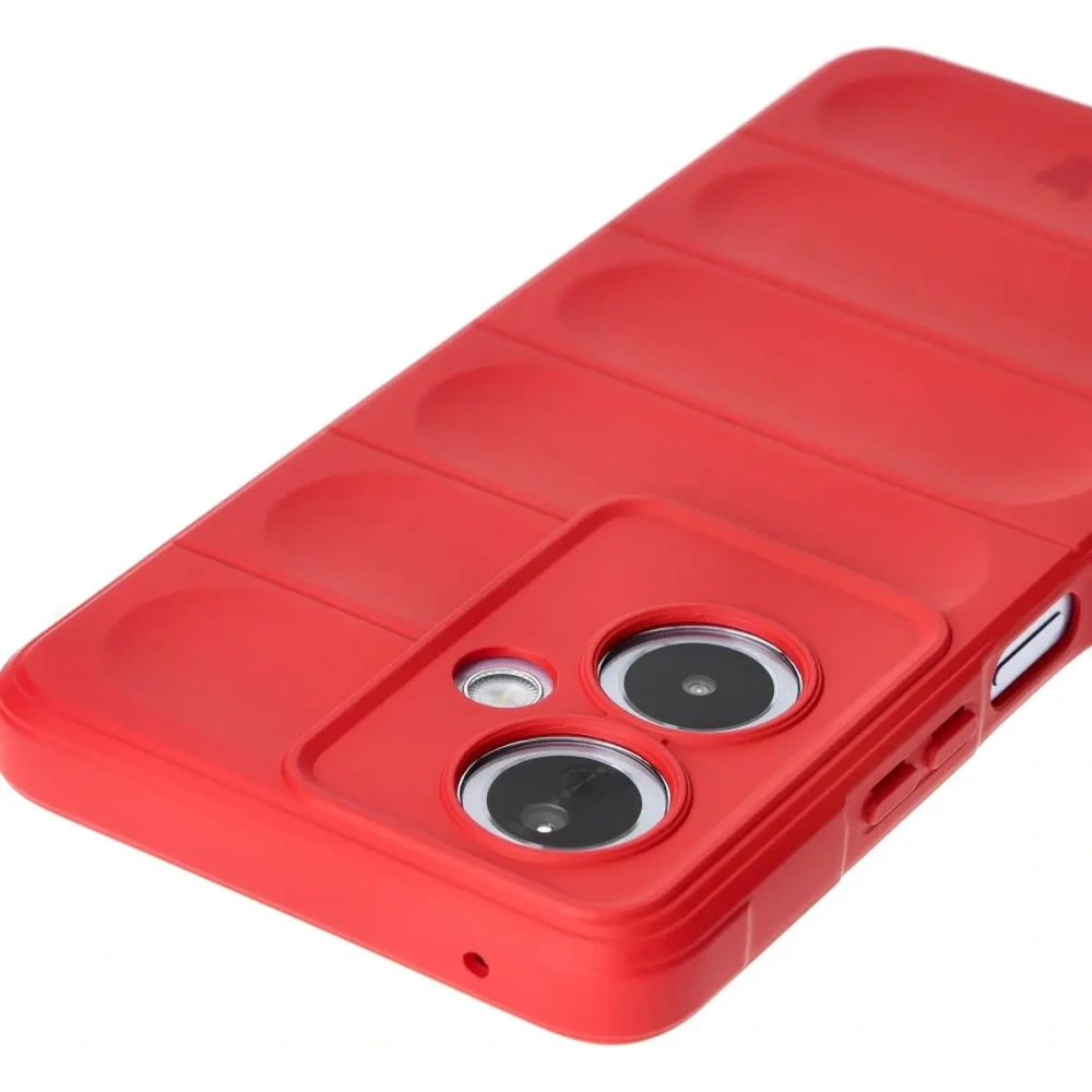 Pancerne etui Bizon Case Tur do Oppo A79 5G czerwone