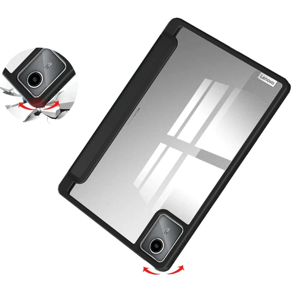 Etui Bizon Case Tab Clear Matt do Lenovo Tab M11 1 gen. czarne